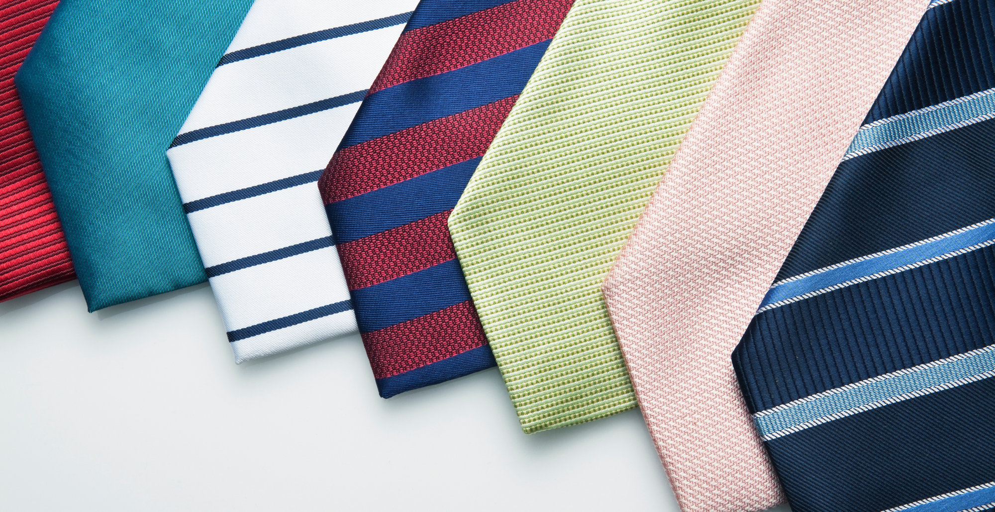 Striped Necktie and Solid Tie