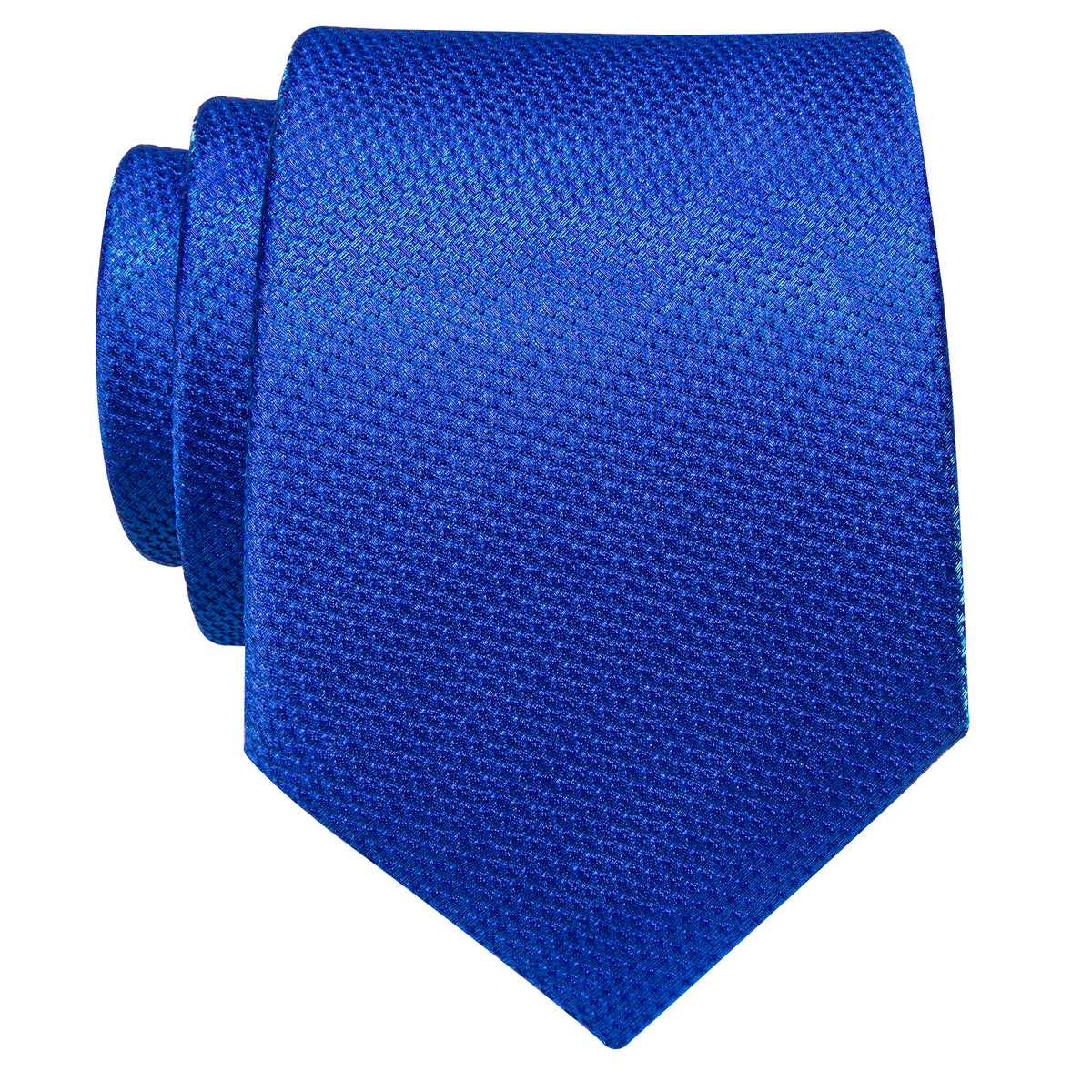 Royal Blue Solid Silk Necktie