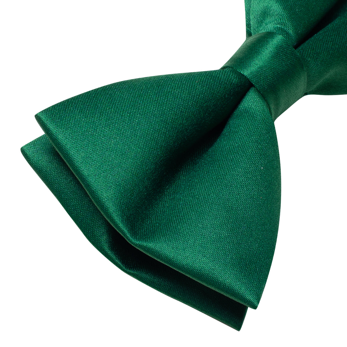 Emerald Green Solid Pre-tied Bowtie